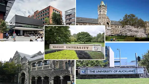 Danh sách các trường đại học ở New Zealand