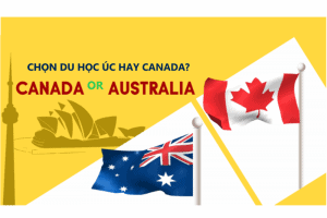 so sánh du học Úc và Canada