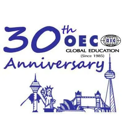 Logo OEC 30 năm