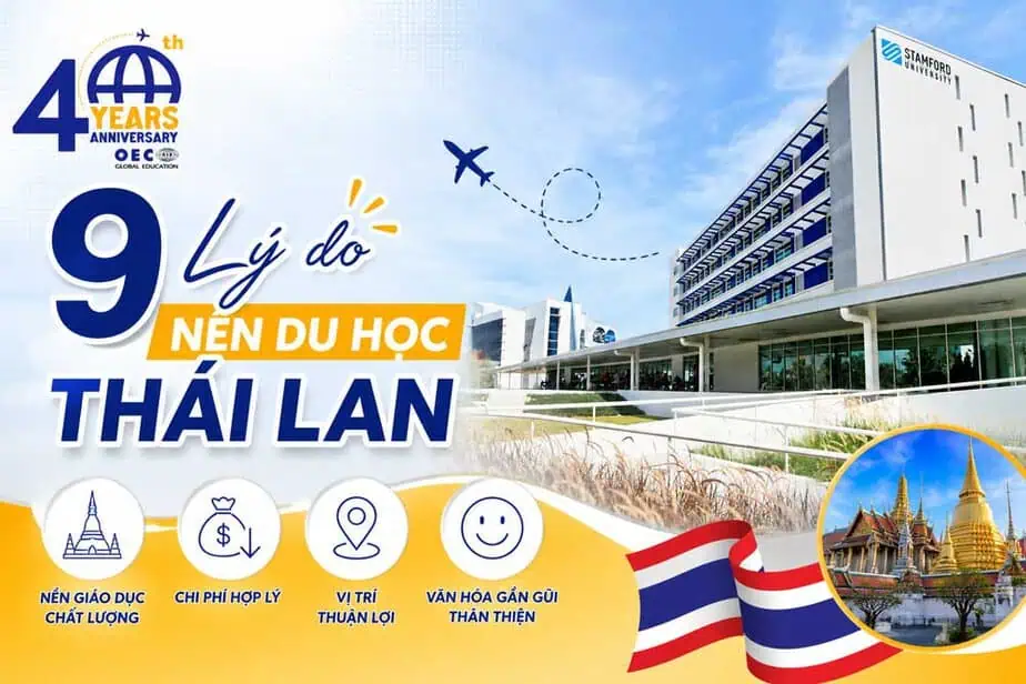 9 Lý do nên du học Thái Lan